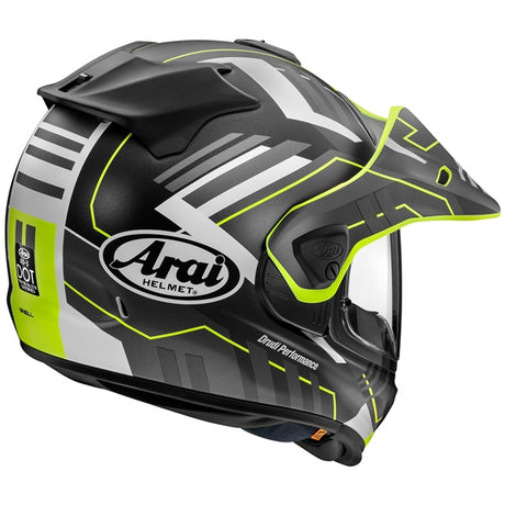 Arai XD-5 Off-Road Helmet Trail Yellow Frost 2XL - Driven Powersports