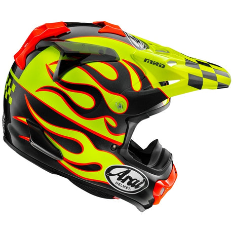 Arai VX-Pro4 Off-Road Helmet Flame Yellow XL - Driven Powersports