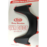 Arai QVR Duct Set Quantum-X/Signet-X Metal Black Frost - Driven Powersports
