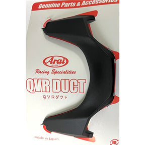 Arai QVR Duct Set Quantum-X/Signet-X Metal Black Frost - Driven Powersports