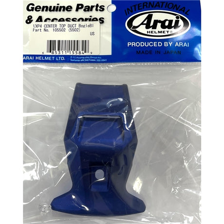 Arai VX-Pro4 Top Duct Center VXP4 Blue - Driven Powersports