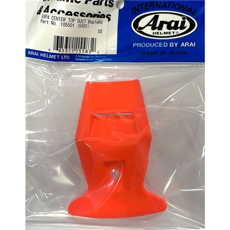 Arai VX-Pro4 Top Duct Center VXP4 Red - Driven Powersports