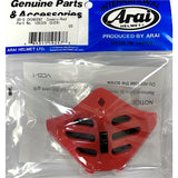 Arai XD-5 Chin Vent Red - Driven Powersports