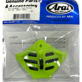 Arai XD-5 Chin Vent Yellow - Driven Powersports