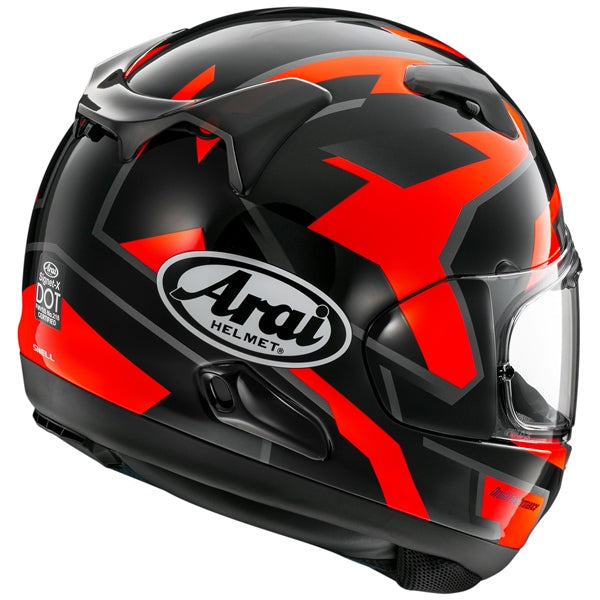 Arai Signet-X Full-Face Helmet Robotik Red XS - Driven Powersports