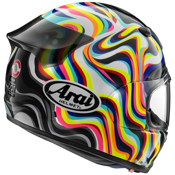 Arai Contour-X Full-Face Helmet Swirl White M - Driven Powersports