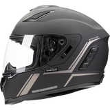 SENA STRYKER SMART HELMET FULL-FACE DOT Matte Black Front - Driven Powersports