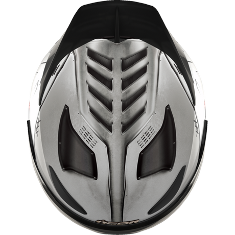 ICON HELMET DOMN FUTURE PROOF Gray Top - Driven Powersports