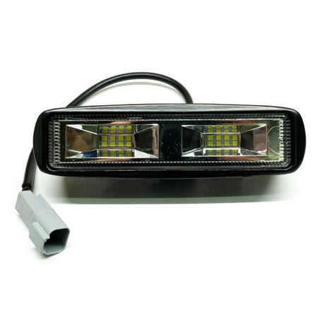 Straightline Performance Single Ultra-Bright LED Light with Connector (288-100) - Driven Powersports