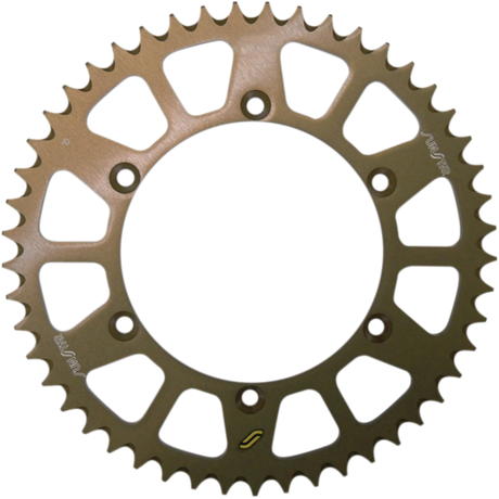 SUNSTAR SPROCKETS 520-54T ALUMINUM REAR SPROCKET (5-361954) Natural Front - Driven Powersports