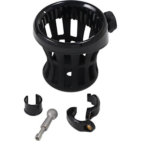 CIRO LLC HOLDER DRINK 7/8-1 Black Front - Driven Powersports