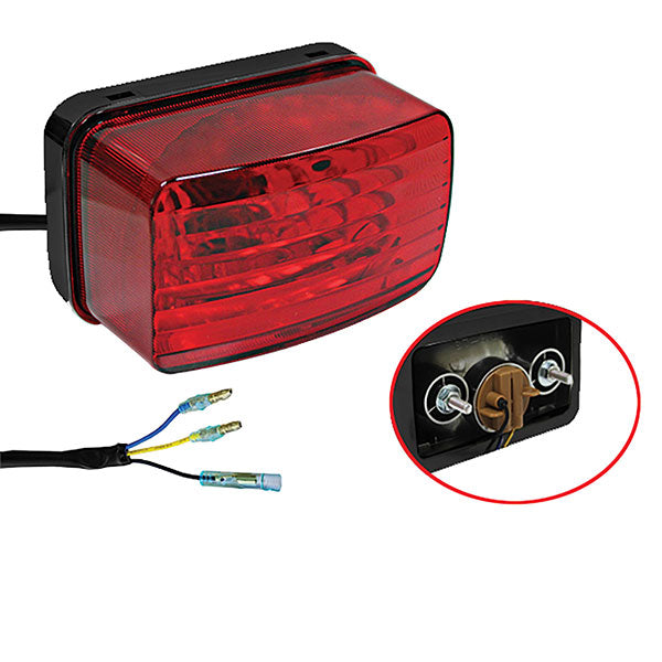 Bronco ATV Tail Light Lens (AT-01402) - Driven Powersports