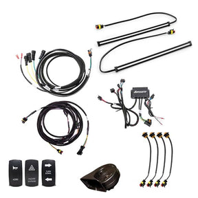 SuperATV Deluxe Self-Canceling Turn Signal Kit with 12" LED (TSK-P-PROXP-004-K12) - Driven Powersports