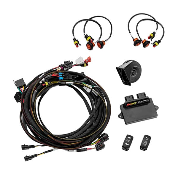 SuperATV SATV CFMOTO UForce Deluxe Self-Canceling Turn Signal Kit (TSK-CF-UF600-007) - Driven Powersports