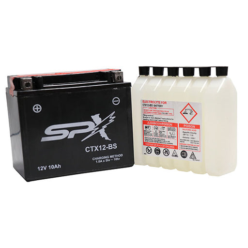 SPX HIGH PERFORMANCE BATTERY & ACID (CTX12-BS) - Driven Powersports