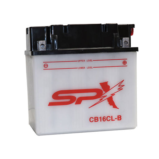 SPX High Performance 12-Volt Conventional Battery (CB16CL-B) - Driven Powersports