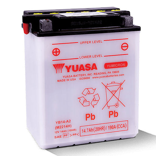 YUASA Yumicron High Performance Battery (YUAM2214HIND) - Driven Powersports