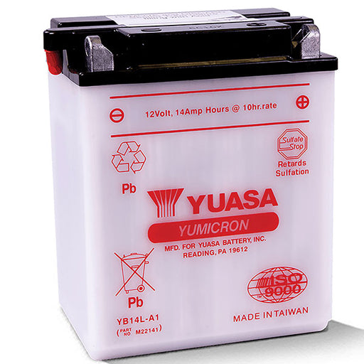 YUASA Yumicron High Performance Battery (YUAM22141) - Driven Powersports