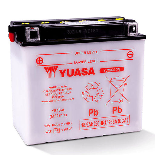 YUASA Yumicron High Performance Battery (YUAM2281Y) - Driven Powersports