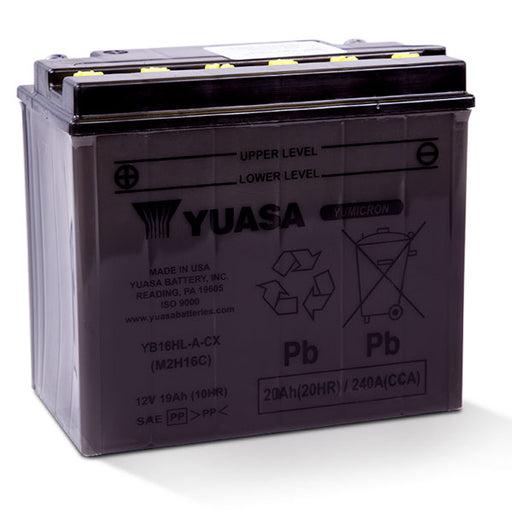 YUASA Yumicron High Performance Battery (YUAM2H16C) - Driven Powersports