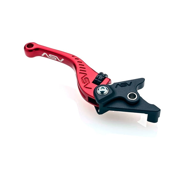 ASV Brake Lever Serie F3 – Road For Kawasaki 5" Red - Driven Powersports