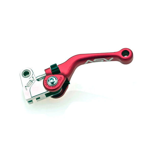ASV Clutch Lever Serie C6 – Off-Road For Yamaha YZ450F 5" Red - Driven Powersports