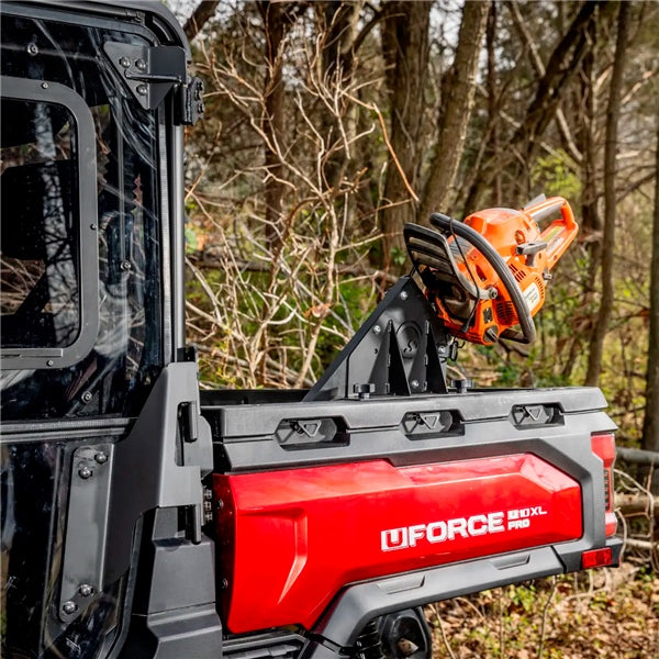 SuperATV Chainsaw Mount For CFMOTO Uforce '22-'26 - Driven Powersports