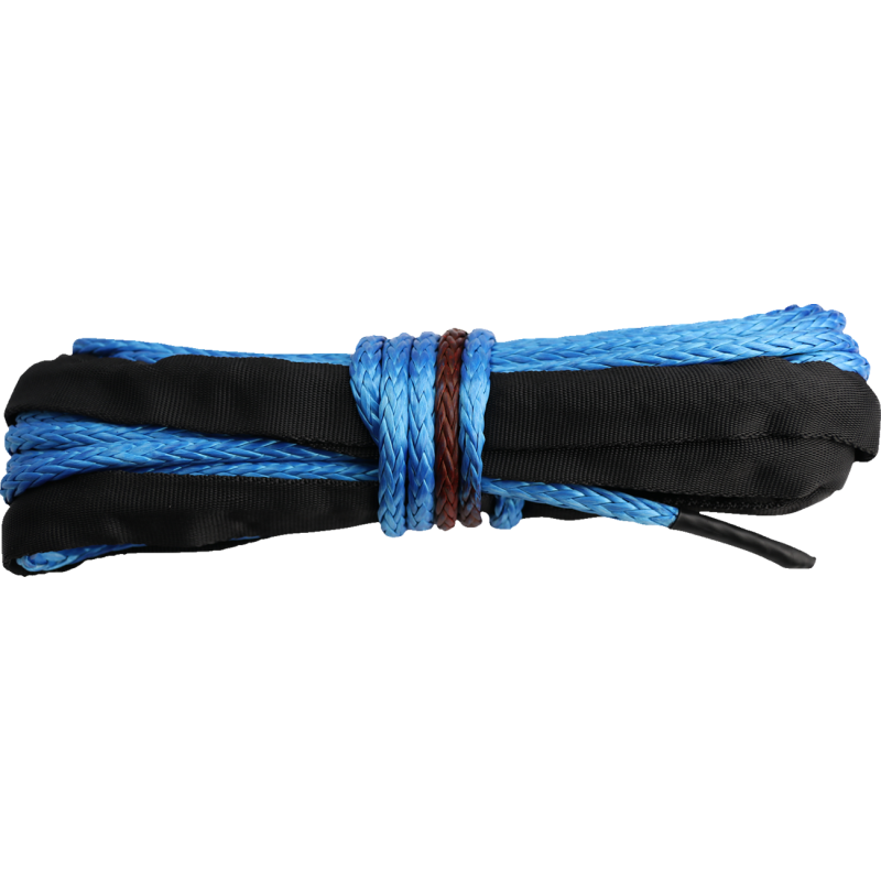 KFI PRODUCTS WINCH ROPE - SYNTHETIC - - 1/4" X 50' Blue Front - Driven Powersports
