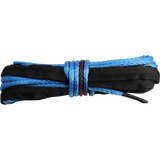 KFI PRODUCTS WINCH ROPE - SYNTHETIC - - 1/4" X 50' Blue Front - Driven Powersports
