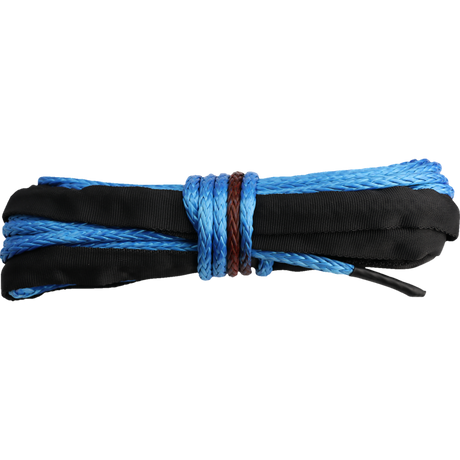 KFI PRODUCTS WINCH ROPE - SYNTHETIC - - 1/4" X 50' Blue Front - Driven Powersports