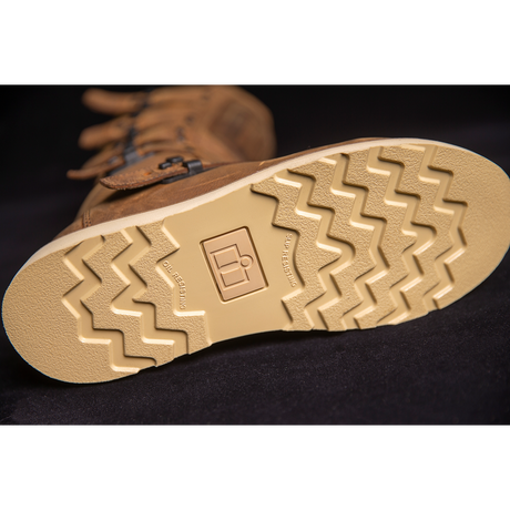 ICON BOOT ELSINORE2 CE Brown Detail - Driven Powersports