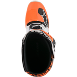 ALPINESTARS BOOT TECH 5 White/Black/Orange Top - Driven Powersports