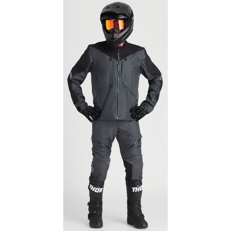 THOR PANT TERRAIN ITB Charcoal Front - Driven Powersports