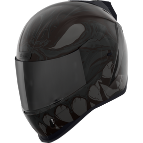 ICON HELMET AIRFORM MIPS MANIK'RR Dark Black Front - Driven Powersports