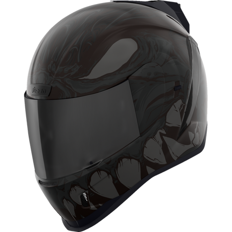 ICON HELMET AIRFORM MIPS MANIK'RR Dark Black Front - Driven Powersports