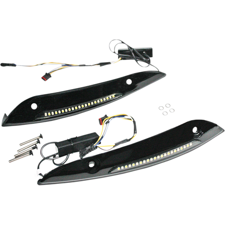 CUSTOM DYNAMICS TRIM W-SHLD FLTR Black Front - Driven Powersports