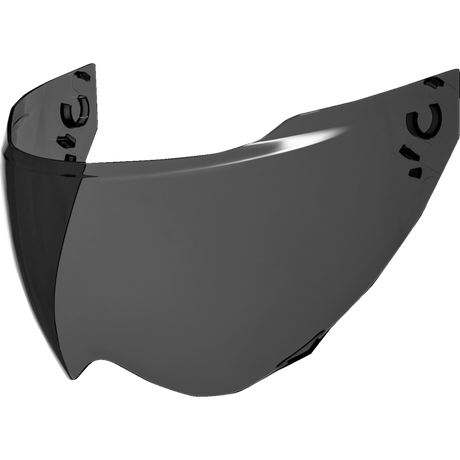 ICON SHIELD DOMAIN Dark Smoke Front - Driven Powersports