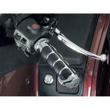 KURYAKYN ISO GRIPS W/CHROME TRIM RINGS 7/8" BAR PN 6180 Application Shot - Driven Powersports