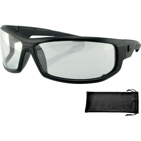BOBSTER AXL BLK FRAME ANTI-FOG LENSES Clear Other - Driven Powersports