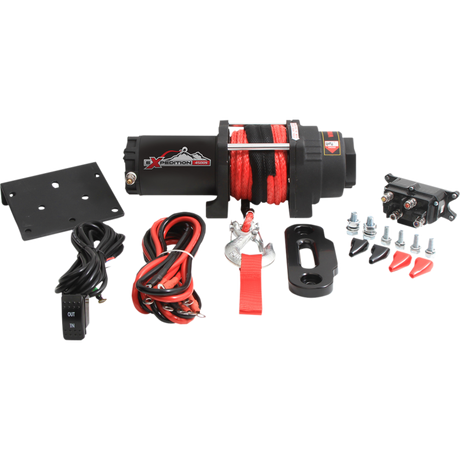 ALL BALLS RACING ALL BLLS 4500LB 4-BOLT WINCH SYN (431-01026) Front - Driven Powersports