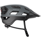 SENA M1 EVO SENA MTB HELMET Matte Gray Right Side - Driven Powersports