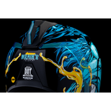 ICON HELMET AIRFORM MIPS MANIK'RR Light Blue Front - Driven Powersports