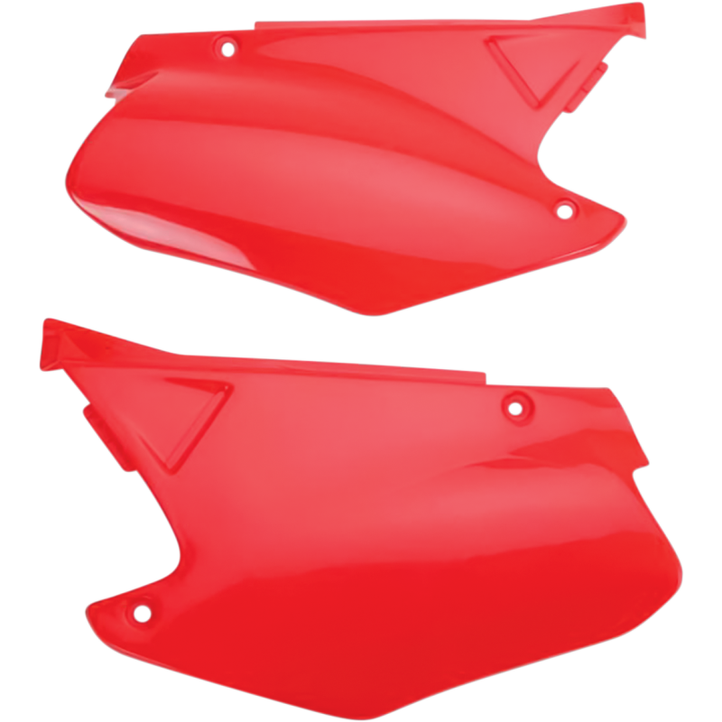 UFO CR125/250 00-01 SIDE PANELS 00RED Cream Other - Driven Powersports