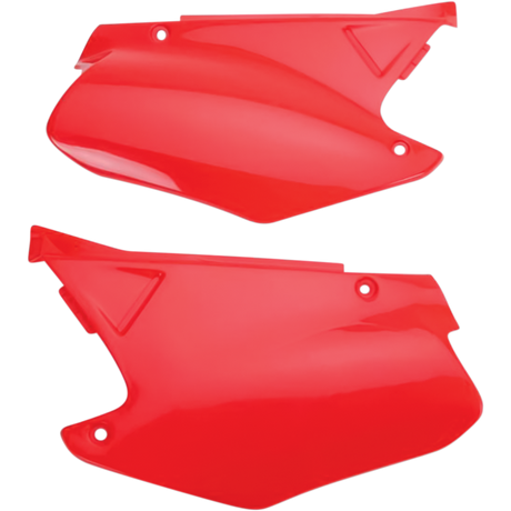 UFO CR125/250 00-01 SIDE PANELS 00RED Cream Other - Driven Powersports