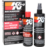 K & N SQUEEZE-BOTTLE RECHARGER FILTER CARE KIT 3/4 Front - Driven Powersports