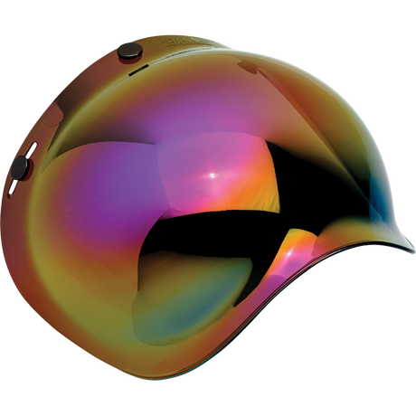 BILTWELL BUBBLE SHLD RNB AF Mirror 3/4 Right - Driven Powersports