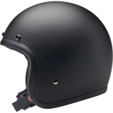 BILTWELL HELMET BONANZA Flat Black Other - Driven Powersports