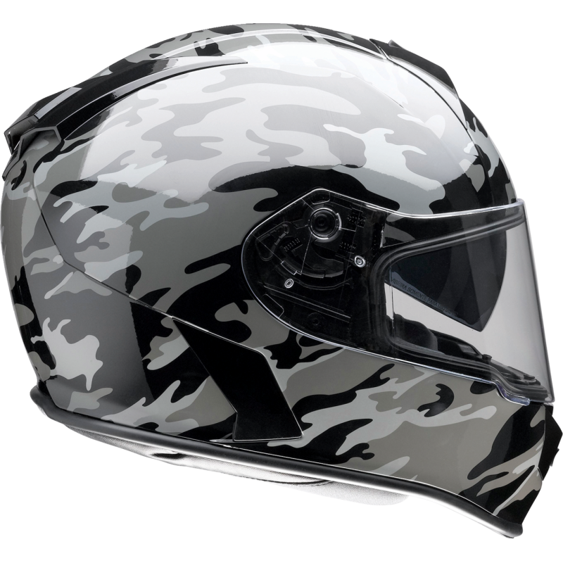 Z1R HLMT WARRANT Camo Black/Gray Right Side - Driven Powersports