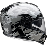 Z1R HLMT WARRANT Camo Black/Gray Right Side - Driven Powersports
