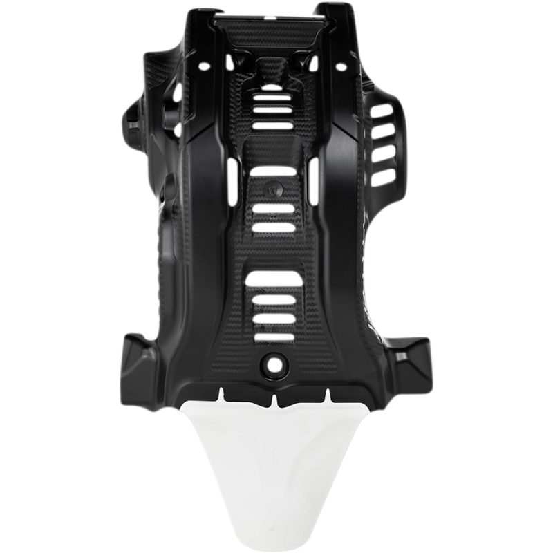 ACERBIS SKID PLATE HUS Black/White 20 Front - Driven Powersports